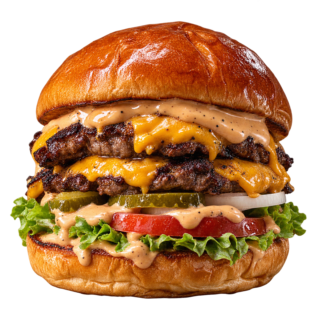 Crispy Chicken Cheese Burger